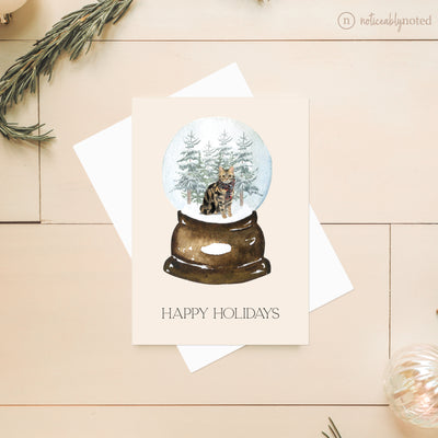 American Shorthair Christmas Card | Noticeably Noted