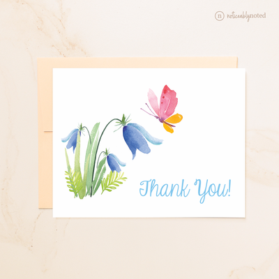 Butterfly Folded Thank You Cards | Noticeably Noted