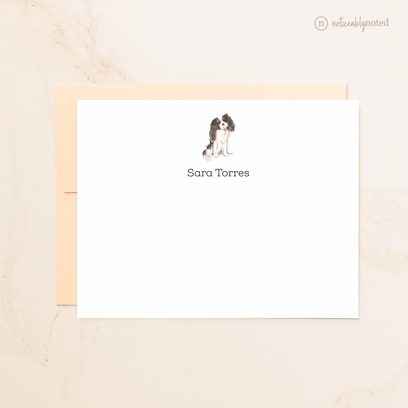Cavalier King Charles Spaniel Dog Flat Cards