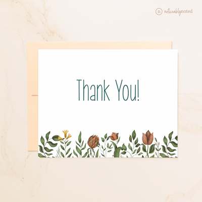 Floral Row Thank You Card Set | Noticeably Noted