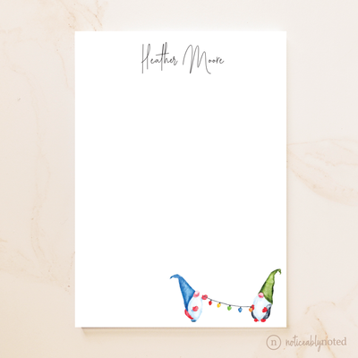 Gnome Personalized Notepad | Noticeably Noted