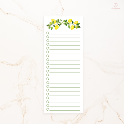 Lemon Notepad | Noticeably Noted