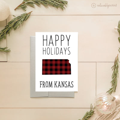 Kansas Holiday Card | Noticeably Noted