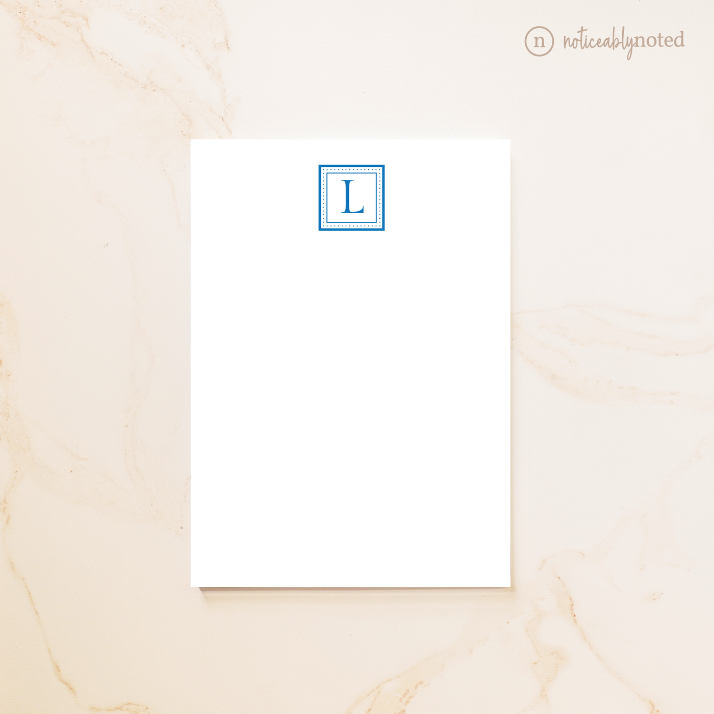 Monogram Notepad Gift | Noticeably Noted