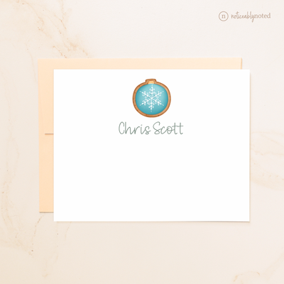Ornament Cookie Personalized Flat Cards