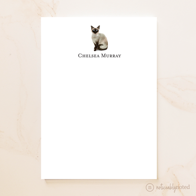 Siamese Cat Notepad