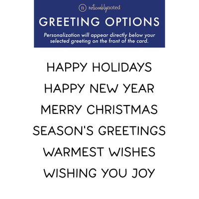 Holiday Phrases | Noticeably Noted