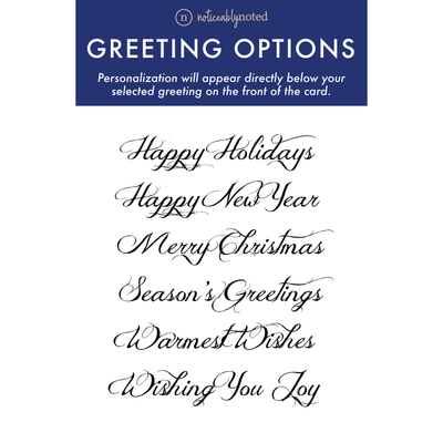  Holiday Phrases | Noticeably Noted