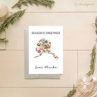 Alaska Holiday Greeting Cards | Noticeably Noted