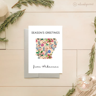 Arkansas Holiday Greeting Cards | Noticeably Noted