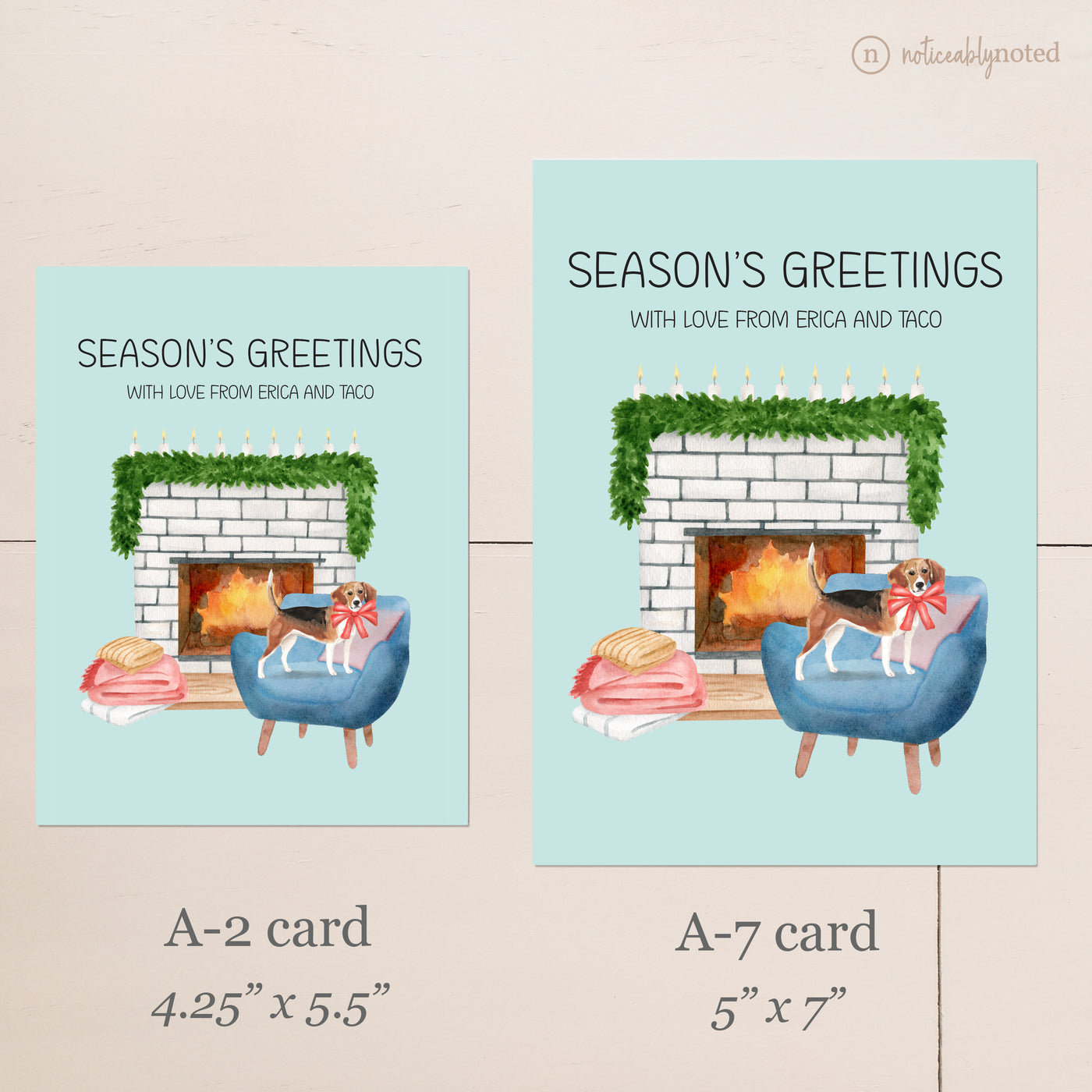 Beagle Christmas Cards