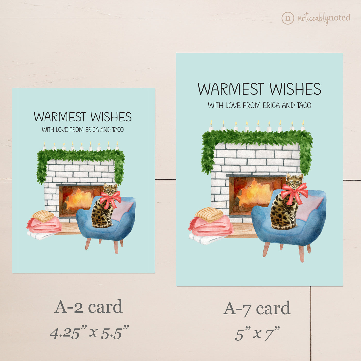 Bengal Cat Christmas Cards