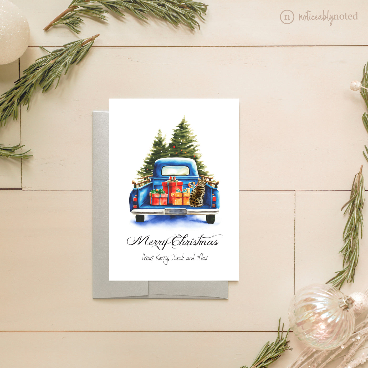 Bengal Holiday Greeting Cards | Noticeably Noted