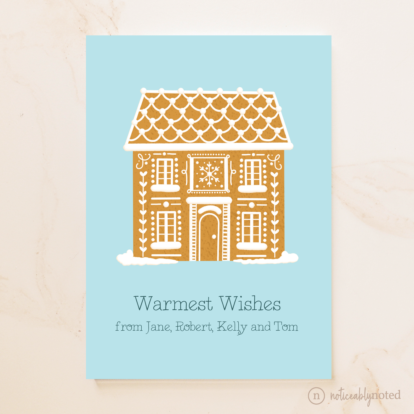 Gingerbread Holiday Greeting Cards