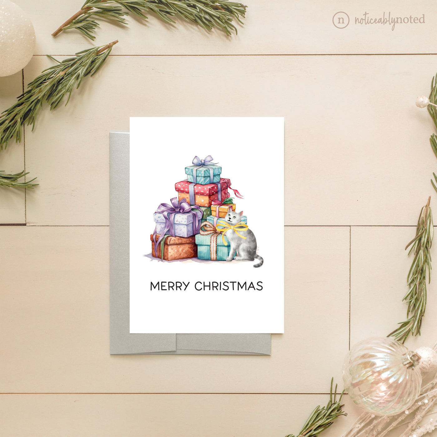 Burmilla Christmas Cards | Noticeably Noted