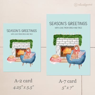 Cavapoo Christmas Cards