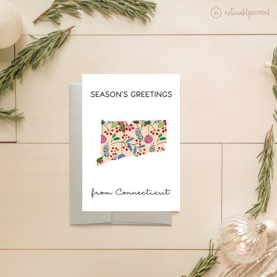 Connecticut Holiday Greeting Cards | Noticeably Noted