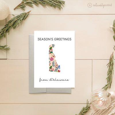 Delaware Holiday Greeting Cards | Noticeably Noted