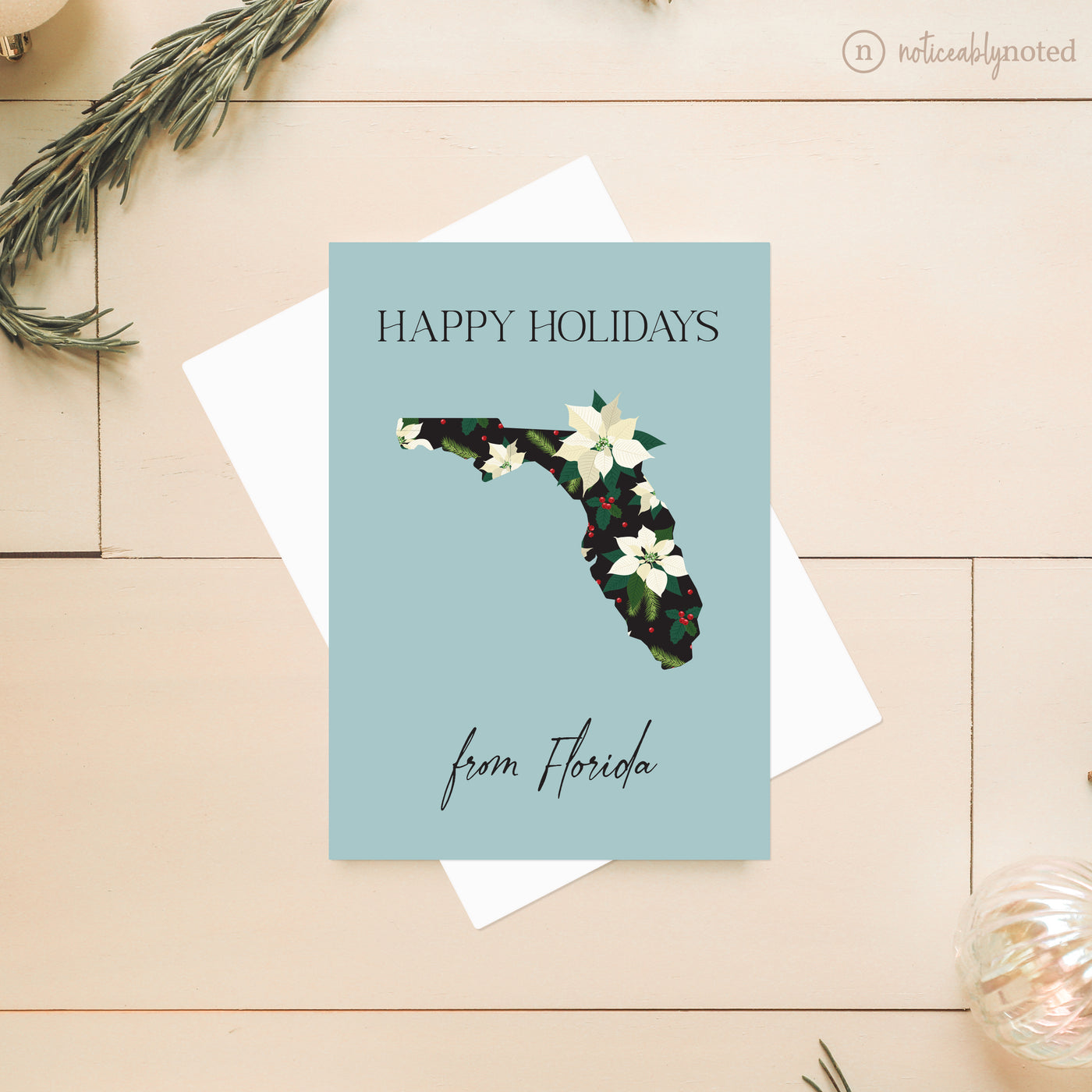 Florida Christmas Card | Noticeably Noted