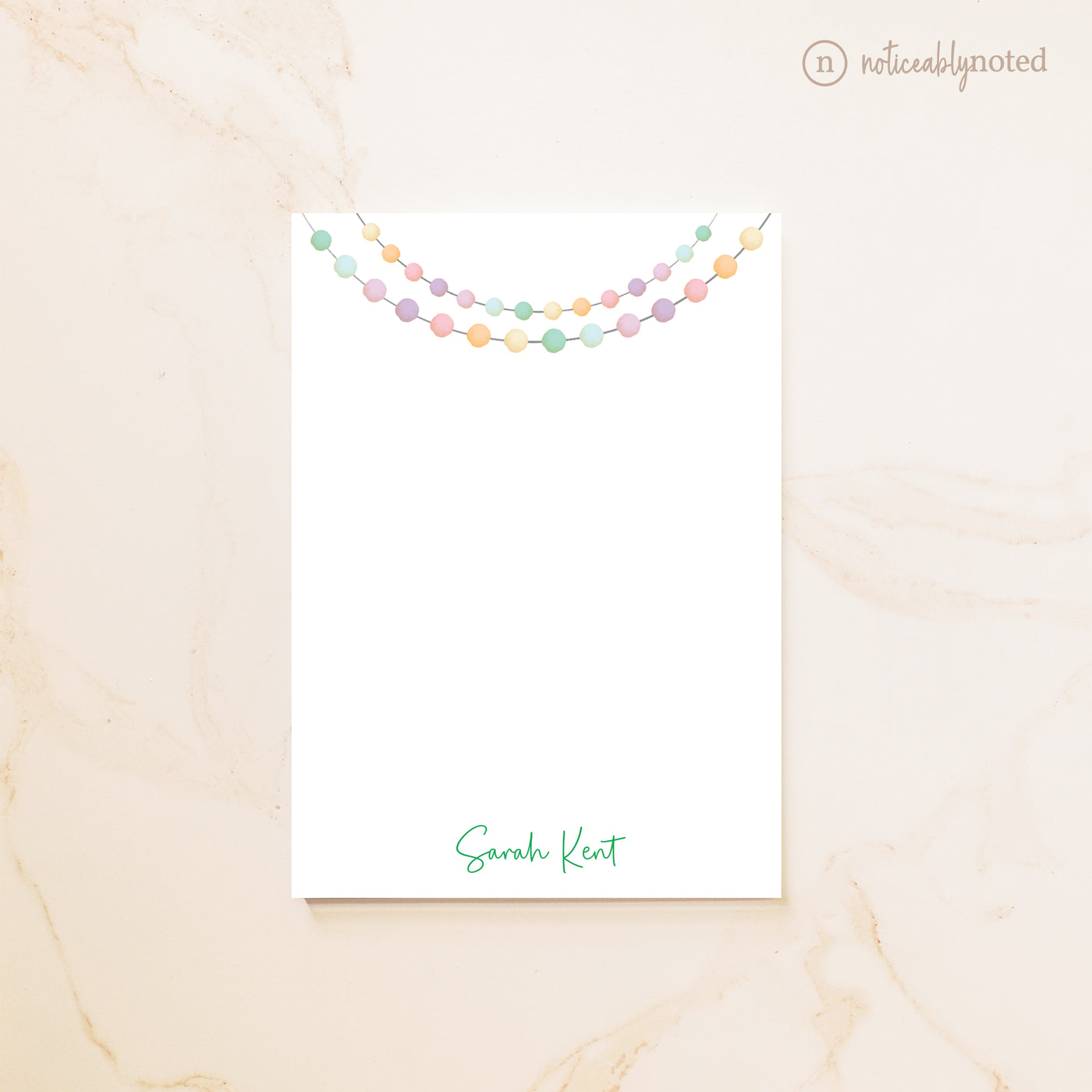 garland notepad