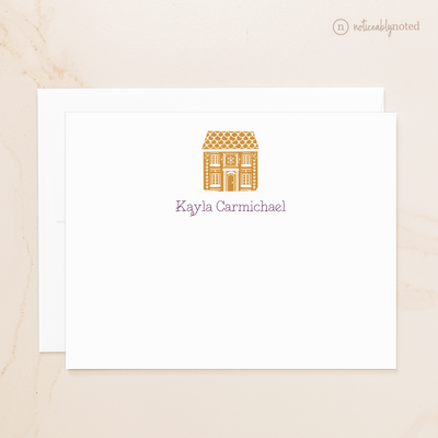 gingerbread note cards