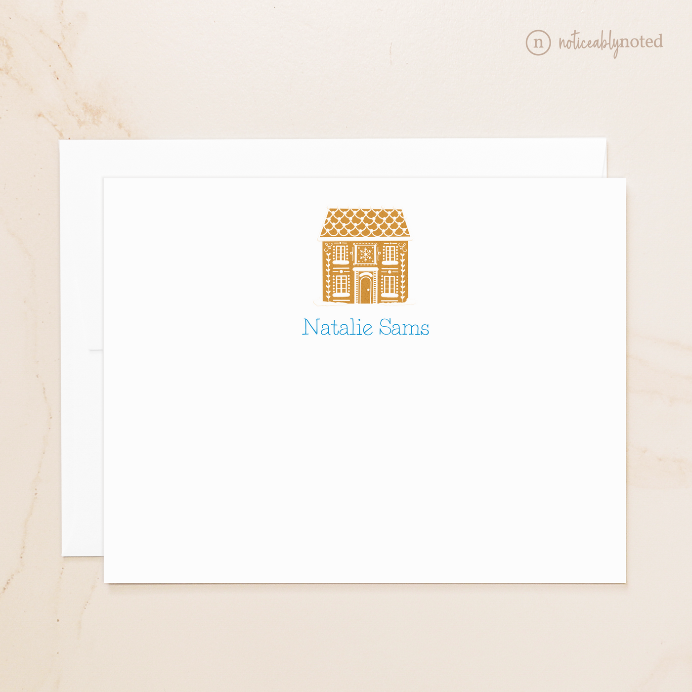 gingerbread note cards