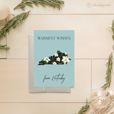Kentucky Holiday Greeting Card | Noticeably Noted