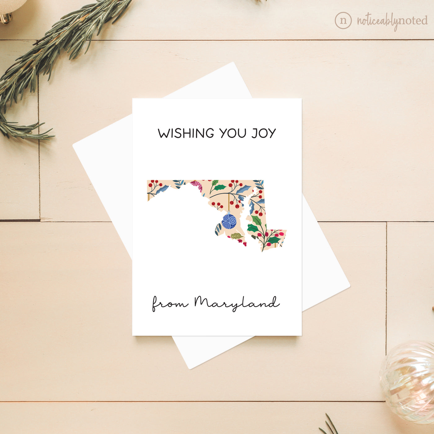 Maryland Christmas Cards | Noticeably Noted