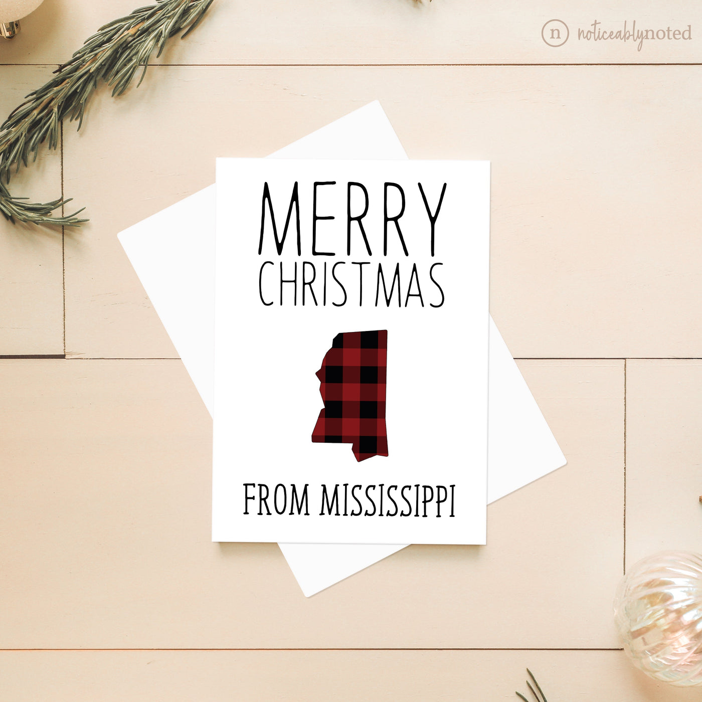 MS Christmas Card | Noticeably Noted