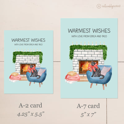 Nebelung Cat Christmas Cards