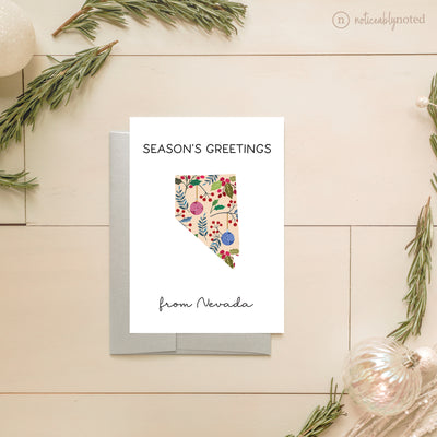 Nevada Holiday Greeting Cards | Noticeably Noted