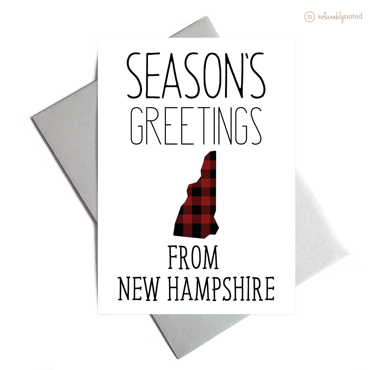 New Hampshire Christmas Cards | Noticeably Noted