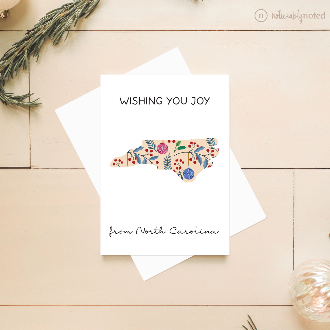 North Carolina Christmas Cards | Noticeably Noted