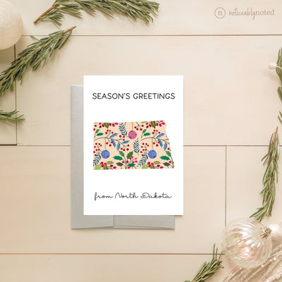 North Dakota Holiday Greeting Cards | Noticeably Noted