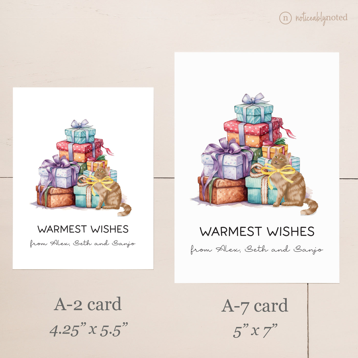  Card Size Comparison | Noticeably Noted