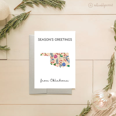 Oklahoma Holiday Greeting Cards | Noticeably Noted