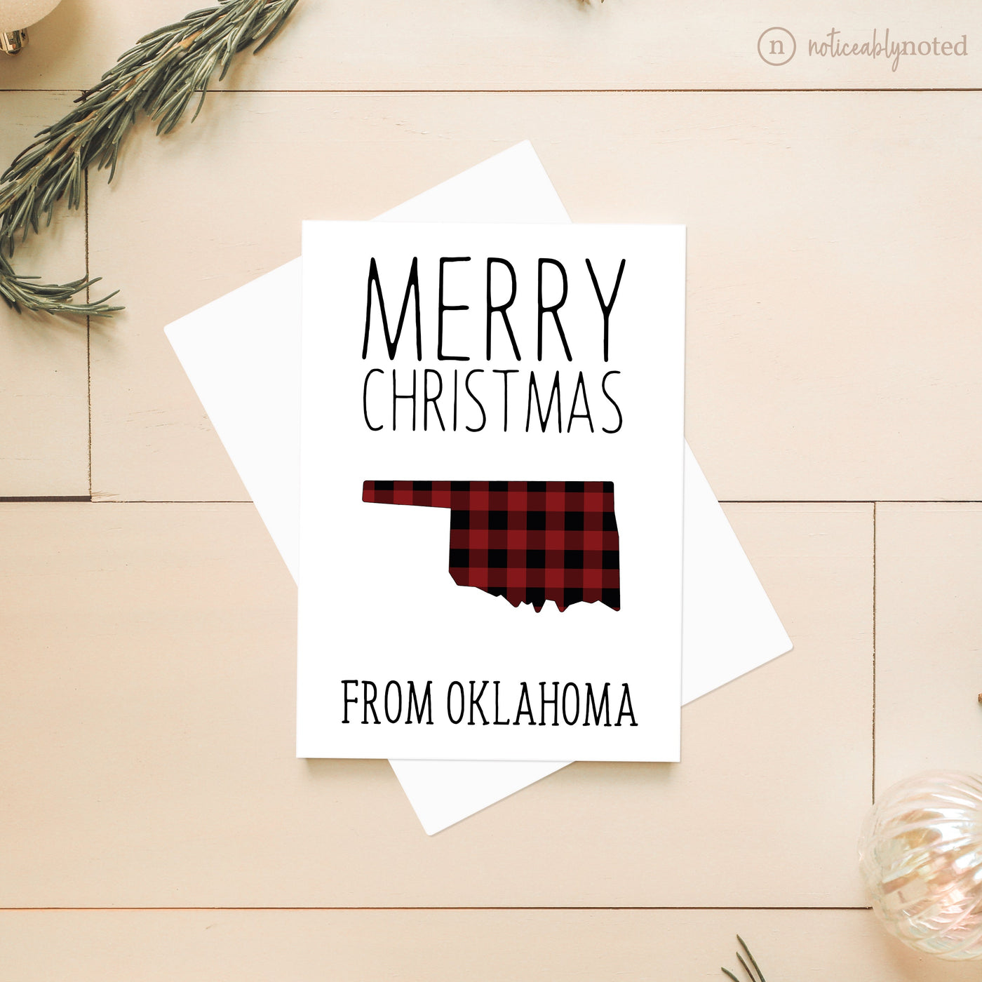 OK Christmas Card | Noticeably Noted