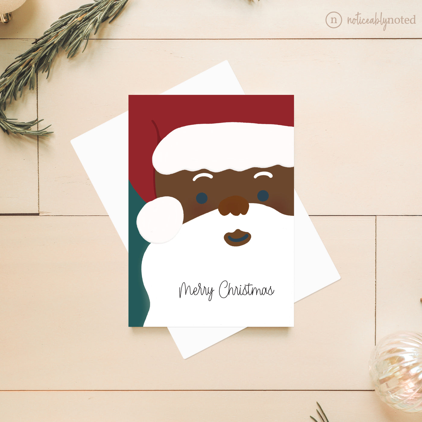 Santa Christmas Holiday Greeting Cards