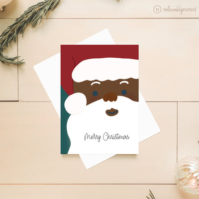 Santa Christmas Holiday Greeting Cards