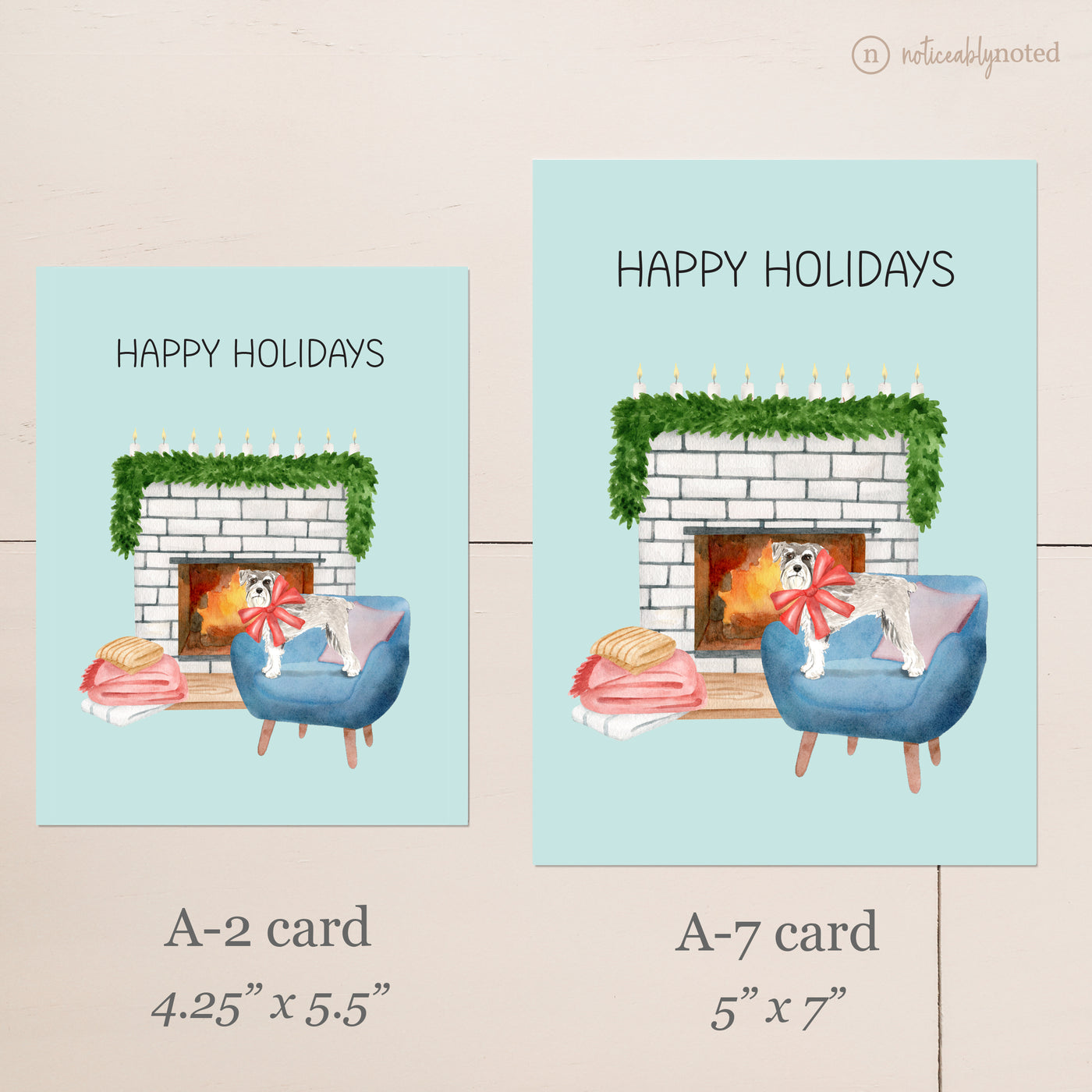 Schnauzer Christmas Cards