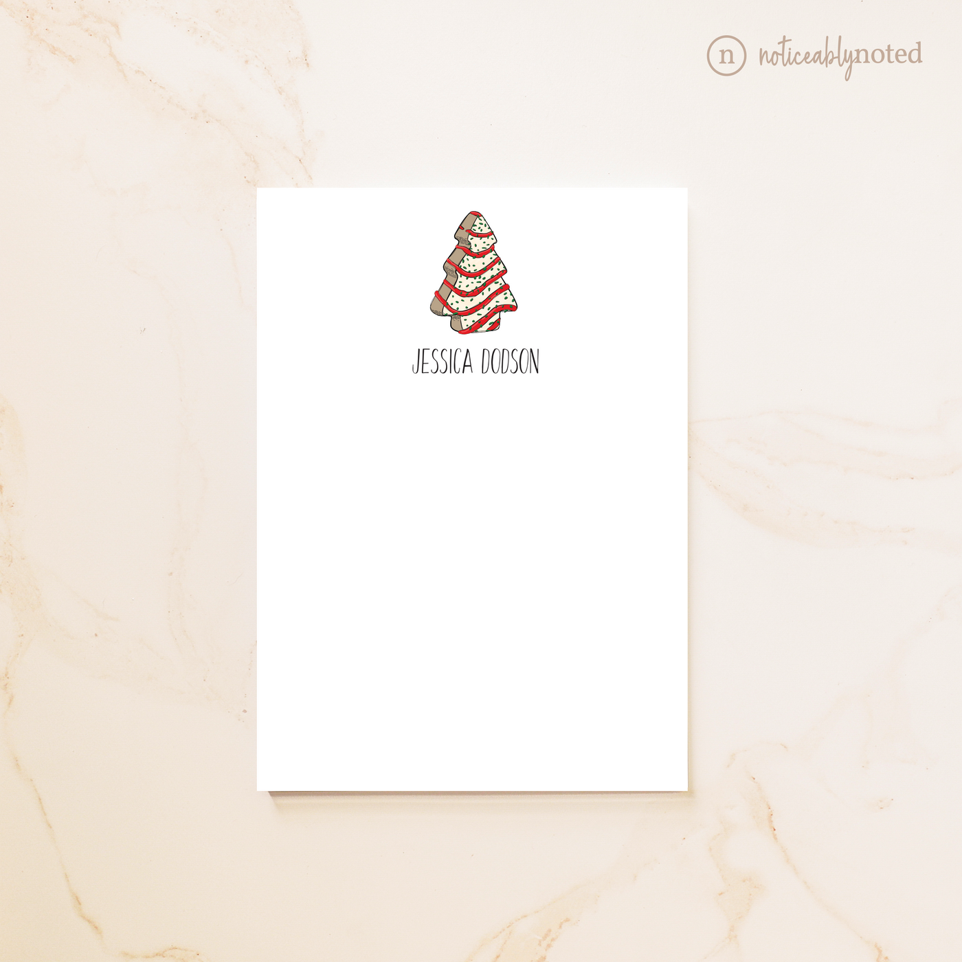 Tree Cake Notepad | Noticeably Noted