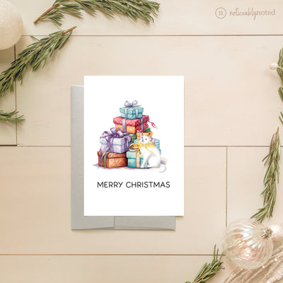 Turkish Angora Holiday Greeting Cards | Noticeably Noted