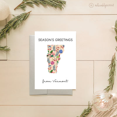 Vermont Holiday Greeting Cards | Noticeably Noted