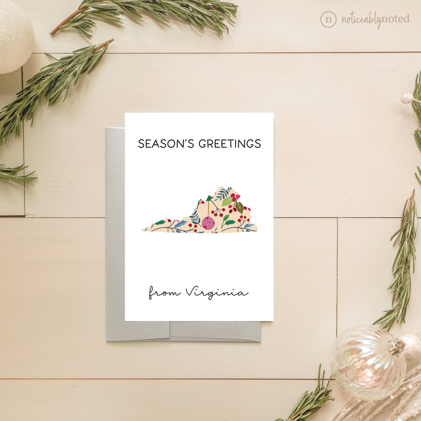 Virginia Holiday Greeting Cards | Noticeably Noted