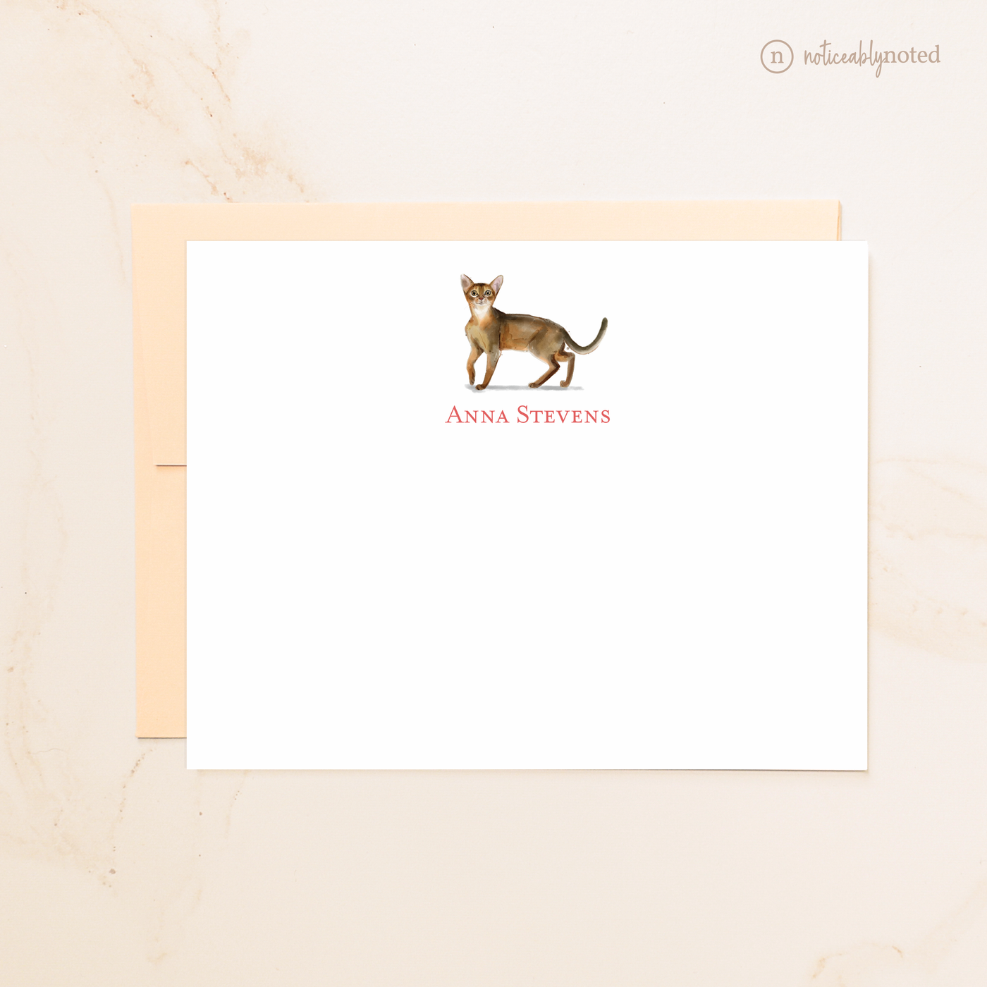 Abyssinian Flat Cards