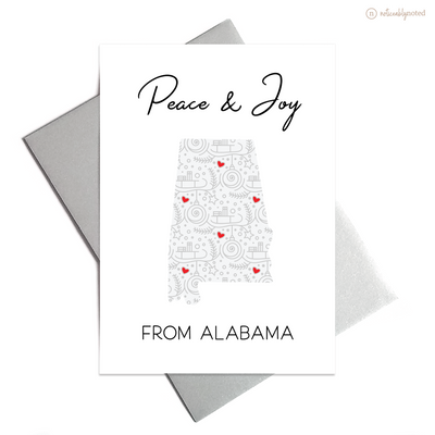Alabama Holiday Card | Noticeably Noted