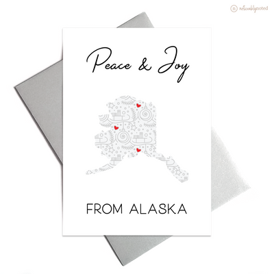 Alaska Holiday Card | Noticeably Noted