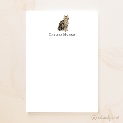 American Shorthair Cat Notepad