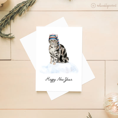 American Shorthair Christmas Cards | Noticeably Noted