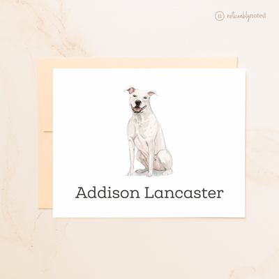 American Staffordshire Terrier Dog Folded Cards
